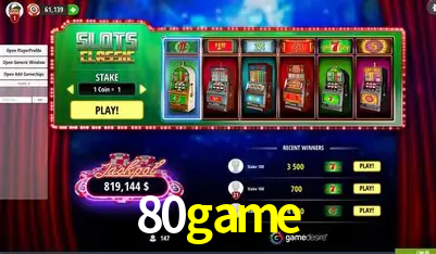 Descubra o Mundo do Cassino Online com 80game